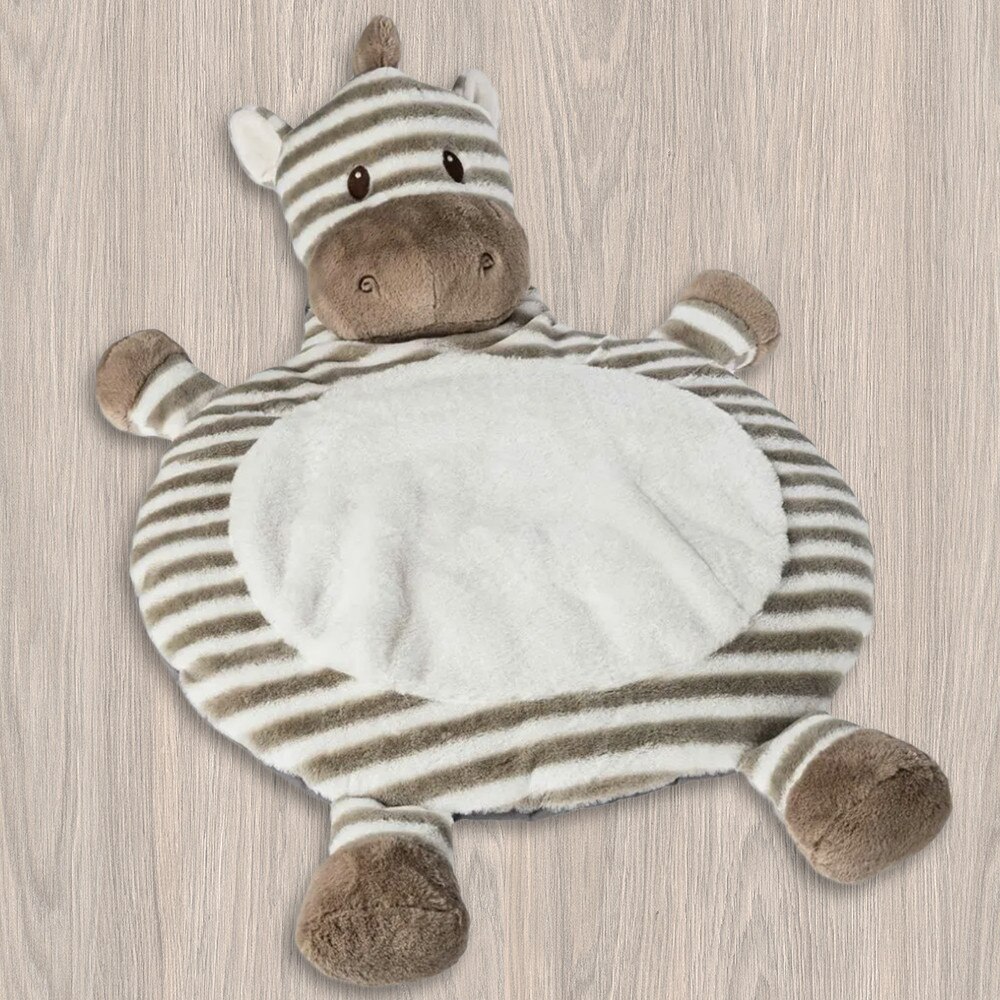 bestever white grey strips afrique zebra baby mat